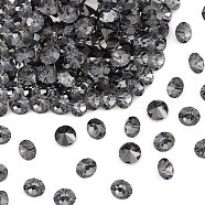 Preciosa&reg MAXIMA Crystal Round Stones, Czech Crystal, Aluminium Layer, Round(431 11 615 Chaton), 00030 260 NightFall, SS6/PP13(1.9~2.1mm)(Y-PRC-RBSS6-00030-260)