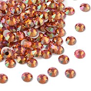 Preciosa&reg MAXIMA Crystal No Hotfix Flatback Stones, Czech Crystal, Dura Foiling, Round(438 11 615 Chaton Rose), 00030 213 Lava, SS12(3~3.2mm)(Y-PRC-NSS12-00030-213)