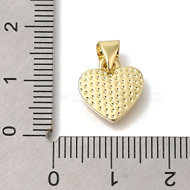 Brass Micro Pave Cubic Zirconia Pendants(KK-R002-02G)-3