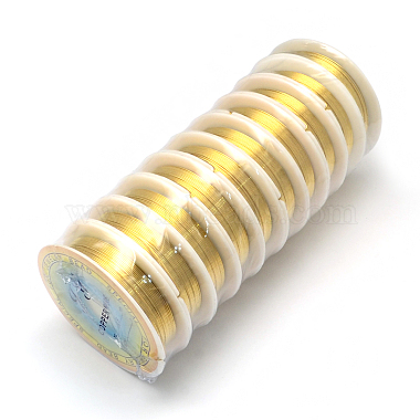 Round Copper Jewelry Wire(CWIR-S002-0.8mm-M)-2