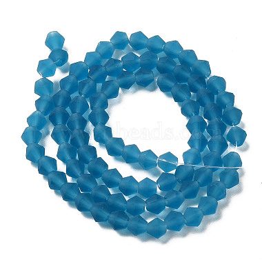 Imitate Austrian Crystal Frosted Glass Beads Strands(GLAA-F029-TM3mm-B01)-3