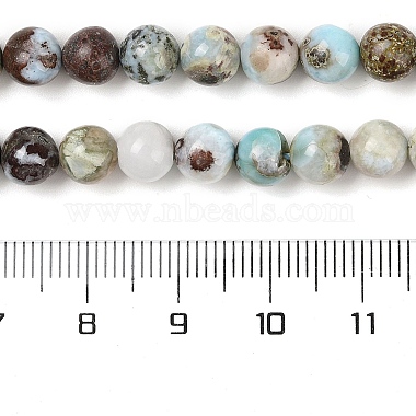 brins de perles de larimar naturels(G-P524-A02-02)-5