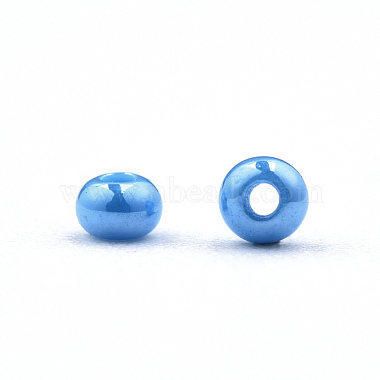 11/0 Czech Opaque Glass Seed Beads(SEED-N004-003B-18)-2