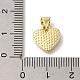 Brass Micro Pave Cubic Zirconia Pendants(KK-R002-02G)-3