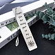 2Pcs 2 Style 201 Stainless Steel Bookmarks(AJEW-CP0004-80A)-5