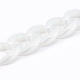 Handmade Opaque Acrylic Curb Chains(AJEW-JB00925-05)-2