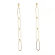 Brass Dangle Stud Earrings(X-EJEW-JE03837)-1