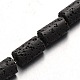 Synthetic Lava Rock Bead Strands(G-N0118-18)-1