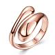 Real Rose Gold Plated Adjustable Brass Finger Rings for Women(RJEW-BB07574-B)-1