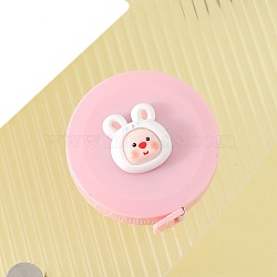 Plastic Tape Measure, Soft Retractable Sewing Tape Measure, for Body, Sewing, Rabbit, 50mm(PW-WG9EF12-05)