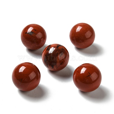 Round Red Jasper Beads