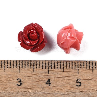 Synthetic Coral Carved Beads(CORA-C003-16)-3