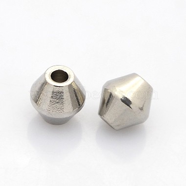 Stainless Steel Color Bicone Stainless Steel Beads