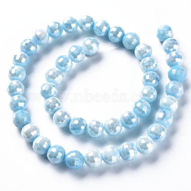 Cuisson opaque de perles de verre peintes(EGLA-N006-005A)-2