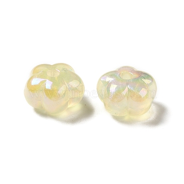 Placage uv perles acryliques irisées arc-en-ciel(PACR-M002-05B)-4
