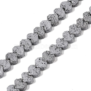 Heart Lava Rock Beads