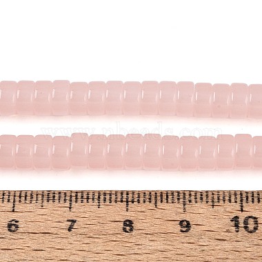 模造ヒスイガラスビーズストランド(GLAA-N026-3x6mm-J02)-4
