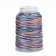 5 Rolls 12-Ply Segment Dyed Polyester Cords(WCOR-P001-01B-024)-1