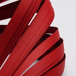 Quilling Paper Strips, FireBrick, 530x10mm, about 120strips/bag(DIY-J001-10mm-B31)