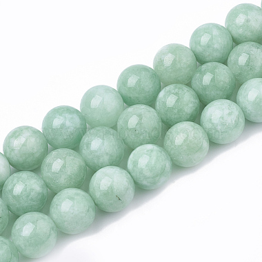 12mm Round Myanmar Jade Beads