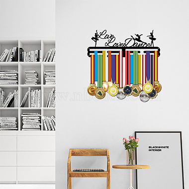 Fashion Iron Medal Hanger Holder Display Wall Rack(ODIS-WH0021-086)-6