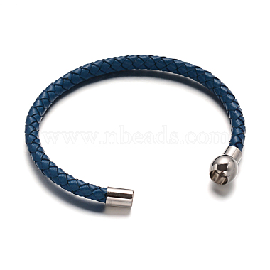 Leather Cord Braided Bracelet Making(BJEW-E273-03)-3