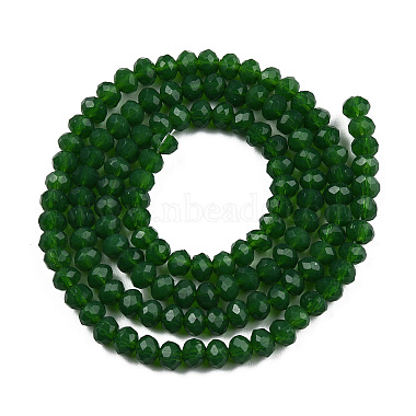 Opaque Solid Color Glass Beads Strands(EGLA-A034-P4mm-D27)-2