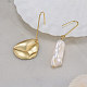 925 Sterling Silver Teardrop Dangle Earrings(EJEW-Z041-01G)-2