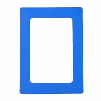 Magnetic Picture Frames, for Refrigerator, Holds 5 inch Photos, Blue, 15.5x11.5x0.08cm, Inner Diameter: 11.6x7.7cm
