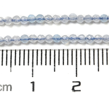 Natural Aquamarine Beads Strands(G-A097-A17-01)-5