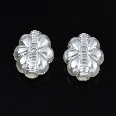 Perles d'imitation perles en plastique ABS(OACR-N008-124)-2