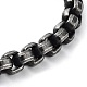304 Stainless Steel Lion Head Chains Bracelets for Men & Women(BJEW-D031-27B)-3