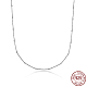 925 Sterling Silver Satellite Chains Necklaces(LC2578-2)-1