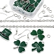 Ensembles de bijoux pendentif trèfle bricolage kit de fabrication(DIY-YW0005-05P)-4