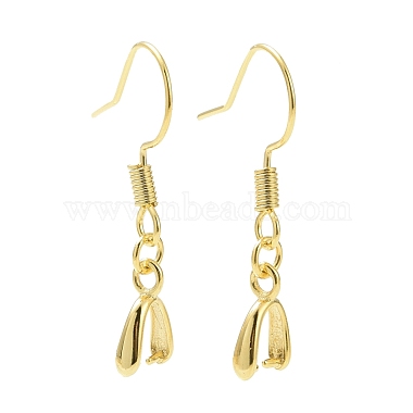 Golden Brass Earring Hooks