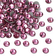 Preciosa&reg Crystal Hotfix Flatback Stones, Czech Crystal, Round(438 11 612 Chaton Rose VIVA 12 &reg), 70010 Rose, SS16(3.8~4mm)(Y-PRC-HSS16-70010)