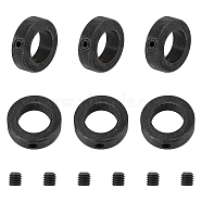 Carbon Steel Diaphragm Rings, Fixed Ring, Retainer Ring, Bearing Accessories, Electrophoresis Black, 30x10mm, Inner Diameter: 18mm(FIND-UN0001-34A)