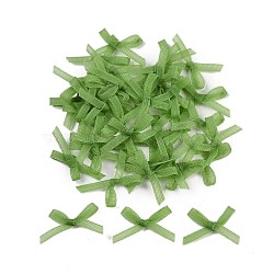 Nylon Costume Accessories, Bowknot, Olive Drab, 19x21x2.5mm(DIY-A052-02-03)