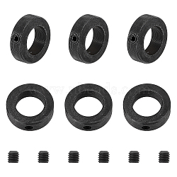 Carbon Steel Diaphragm Rings, Fixed Ring, Retainer Ring, Bearing Accessories, Electrophoresis Black, 30x10mm, Inner Diameter: 18mm(FIND-UN0001-34A)