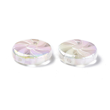 UV Plating Opaque Acrylic Beads(X-OACR-P010-02)-4