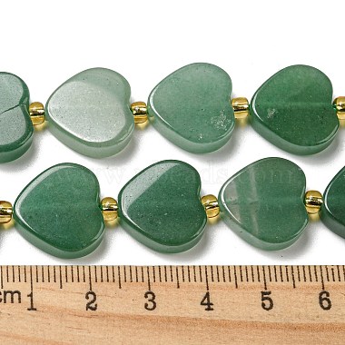 Natural Green Aventurine Beads Strands(G-G072-D02-01)-5
