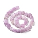 Chapelets de perles en kunzite naturelle(G-A208-01A)-3