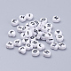 Acryl horizontale Lochbuchstabenperlen(X-MACR-PB37C9679-2)-1