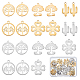 SUNNYCLUE 40Pcs 5 Style 304 Stainless Steel Charms(STAS-SC0003-48)-1