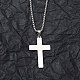 201 Stainless Steel Pendant Necklaces for Man(NJEW-Q336-03C-P)-2
