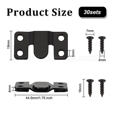 supports de montage encastrés en acier inoxydable olycraft 201(STAS-OC0001-19EB)-2