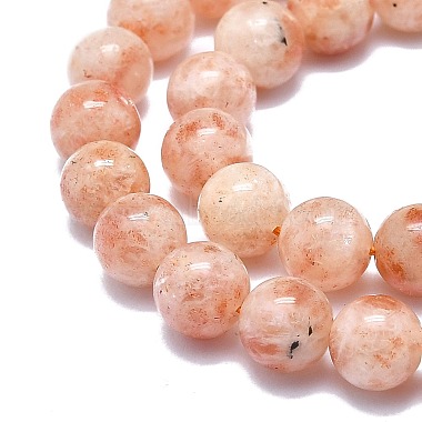 Natural Sunstone Beads Strands(G-F715-106C)-3