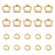 CHGCRAFT 20Pcs 2 Style Brass Beads(KK-CA0001-82)-1
