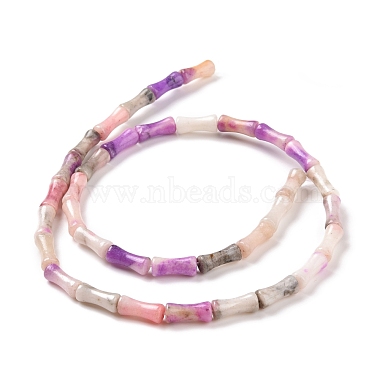 Natural Dolomite & Synthetic Opal Beads Strands(G-P475-03D)-3