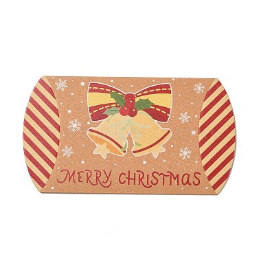 Christmas Theme Cardboard Candy Pillow Boxes(CON-G017-02C)-2